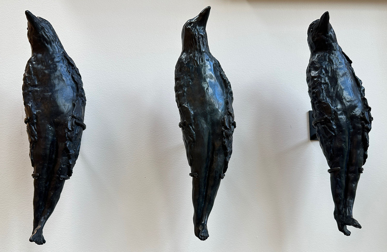 Catherine Eaton Skinner, Birdman VII (signed & numbered 7/9) (left), 2018