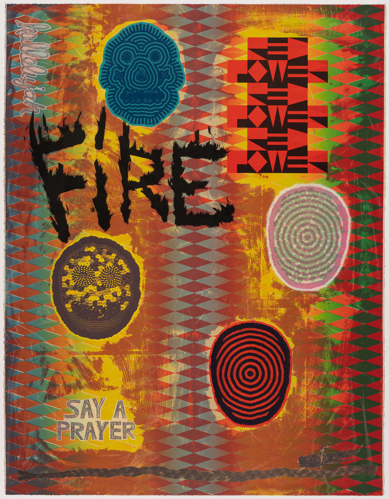 Jeffrey Gibson, Say A Prayer, 2021