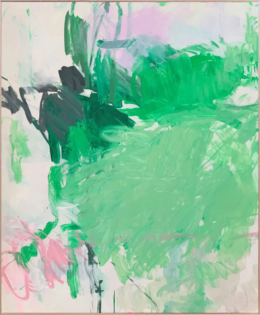 Yvonne Robert, Untitled Green 07/21, 2021
