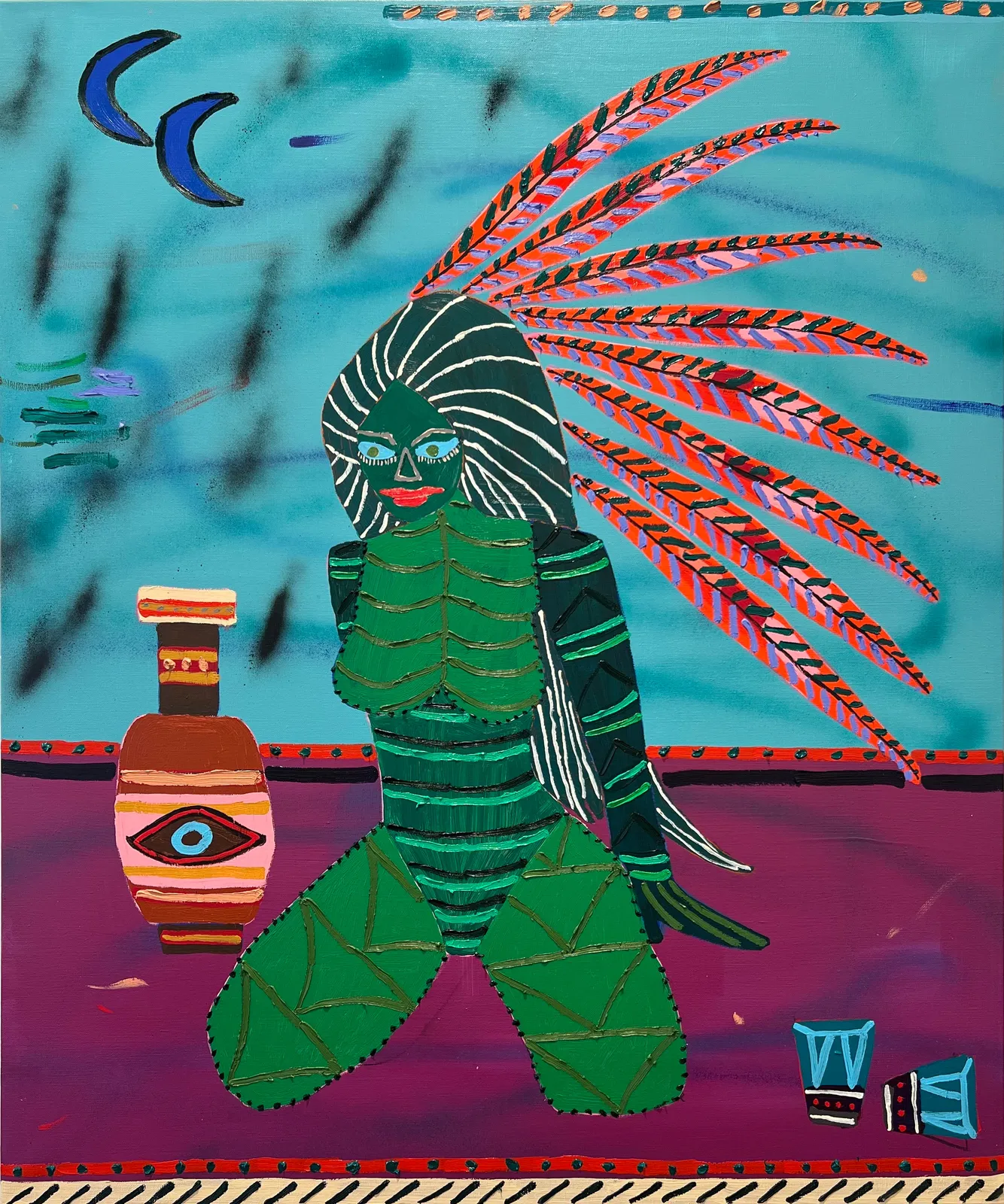 Jordy Kerwick, Starlight in Green, 2023