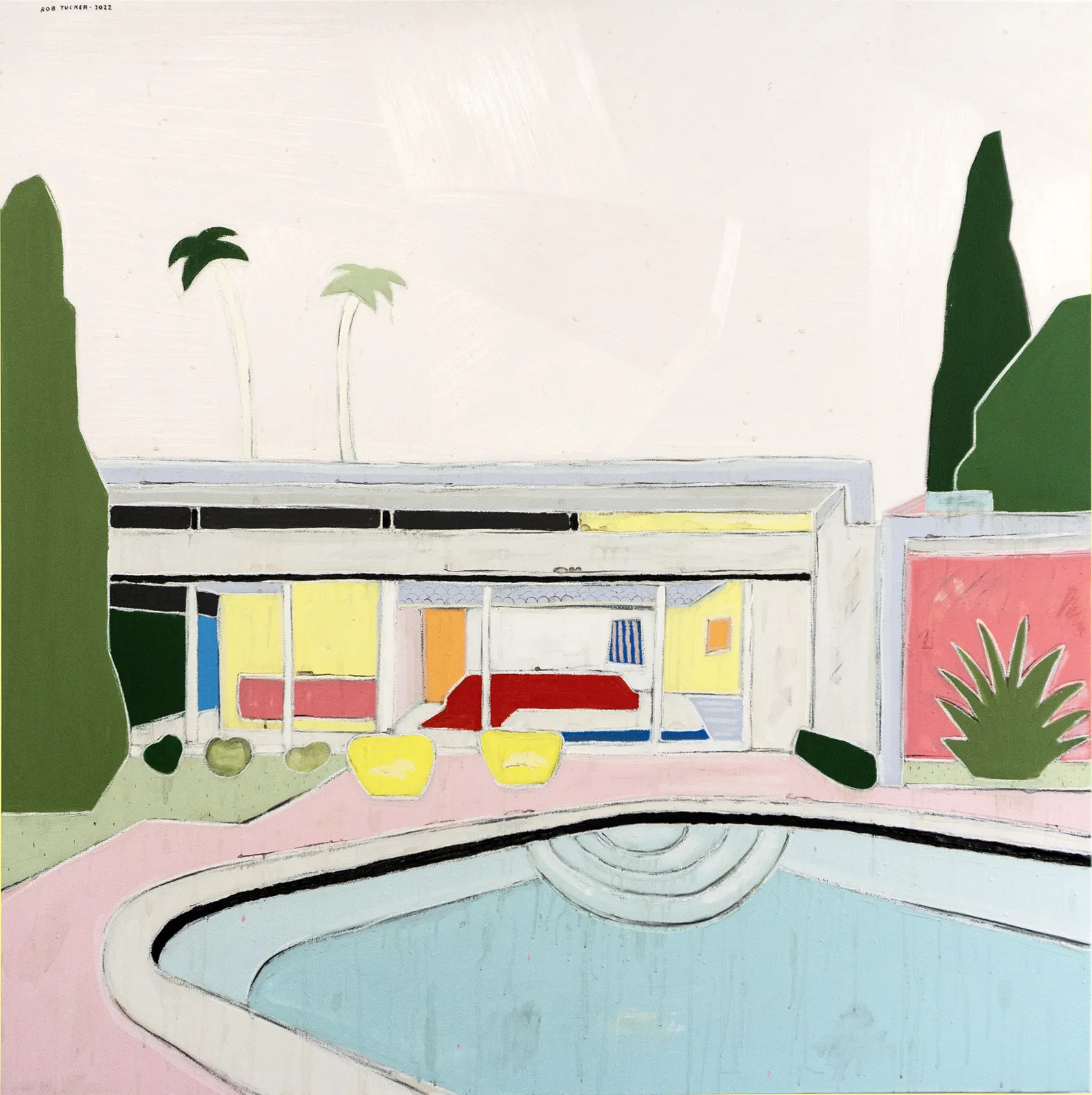 Rob Tucker, Early morning paddling is nice, 2022