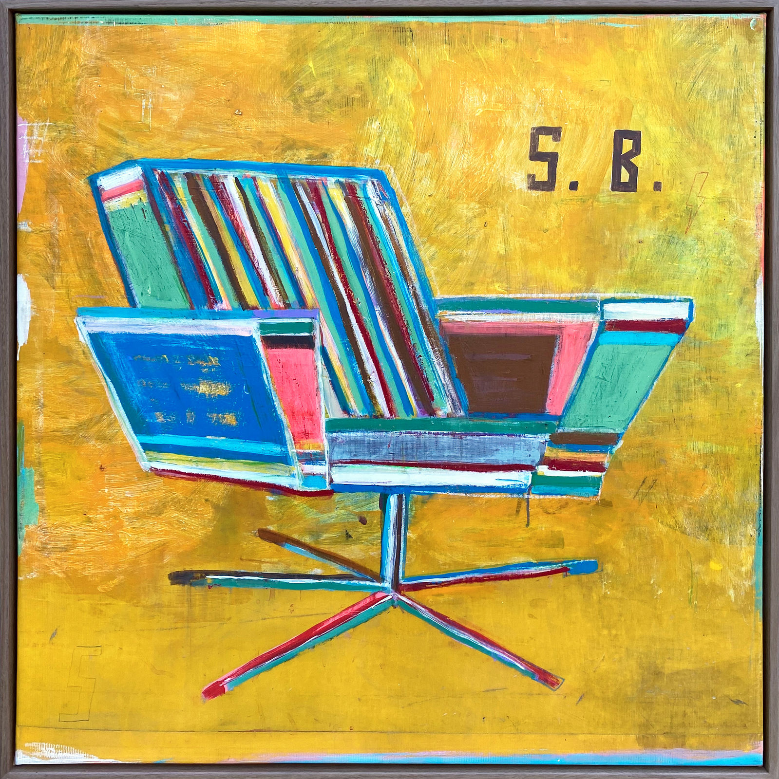 Adam Lester, Syd Barrett's Armchair (Astromony Domine), 2021