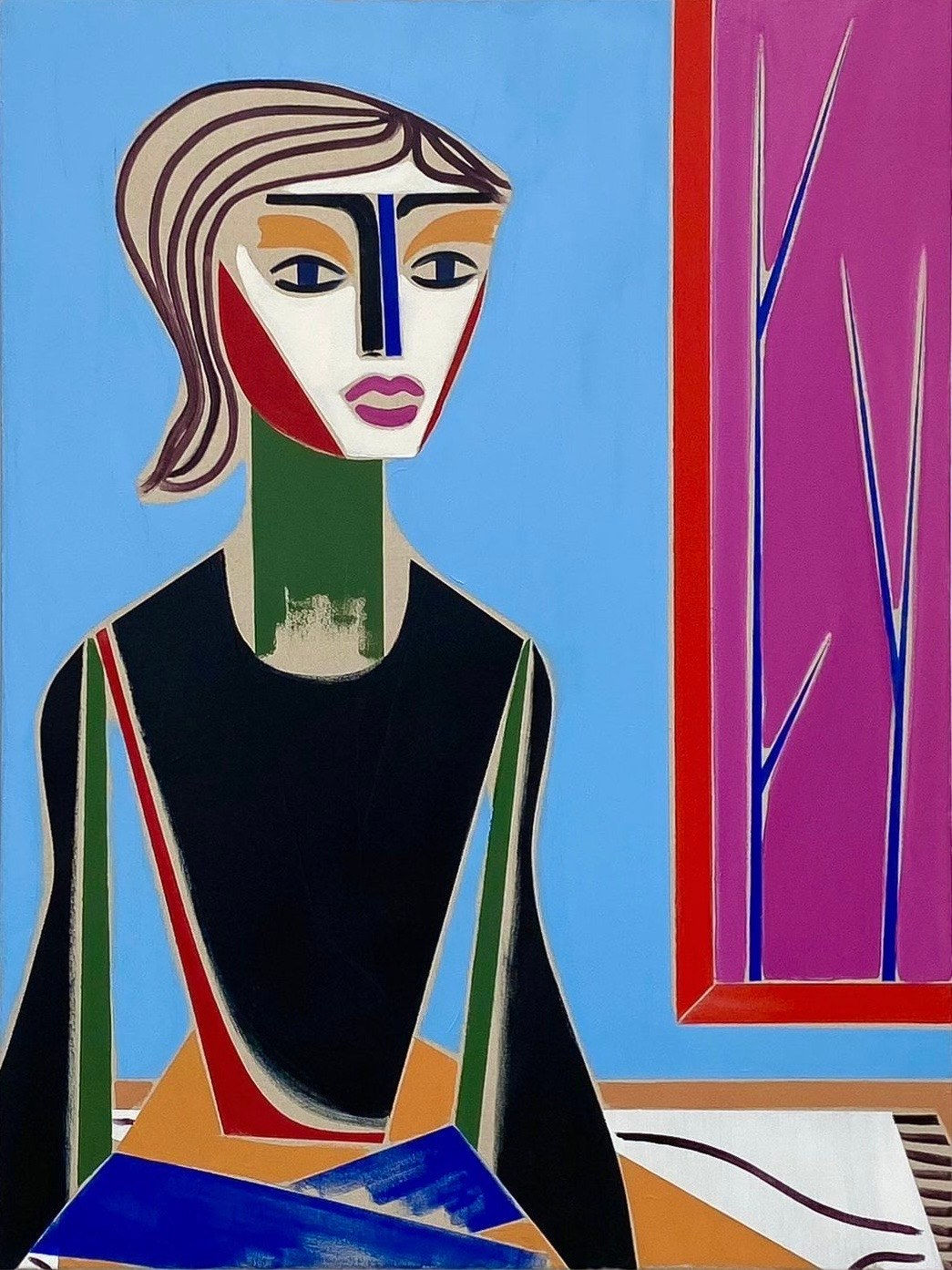 Henrik Godsk, Purple Sky, 2024