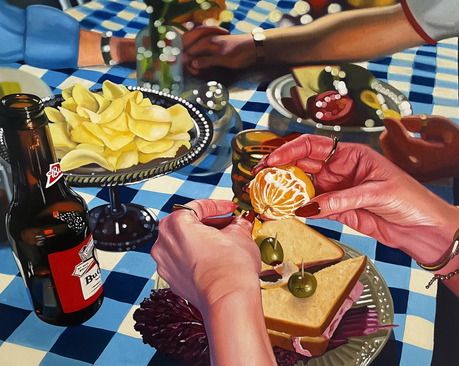 Thérèse Mulgrew, Clementine with Lunch, 2025