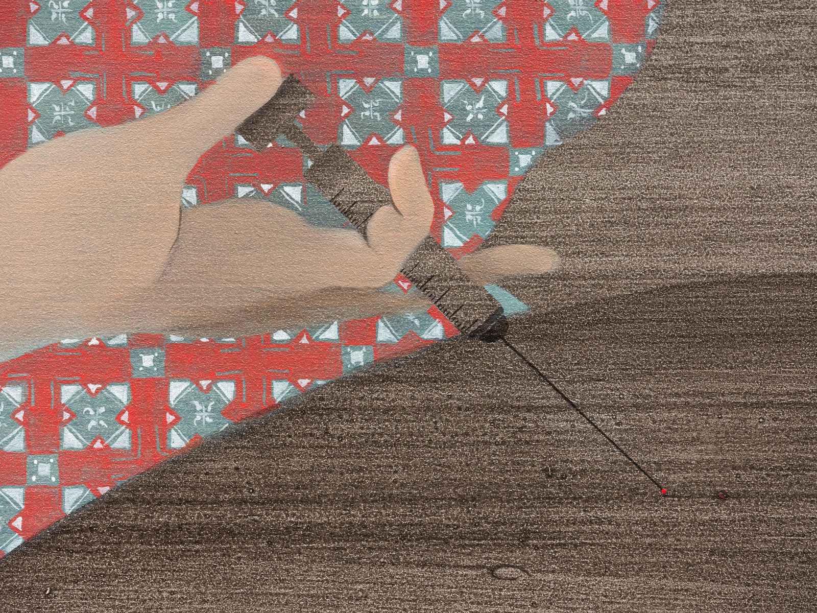 Hayv Kahraman, Lethal injection, 2021