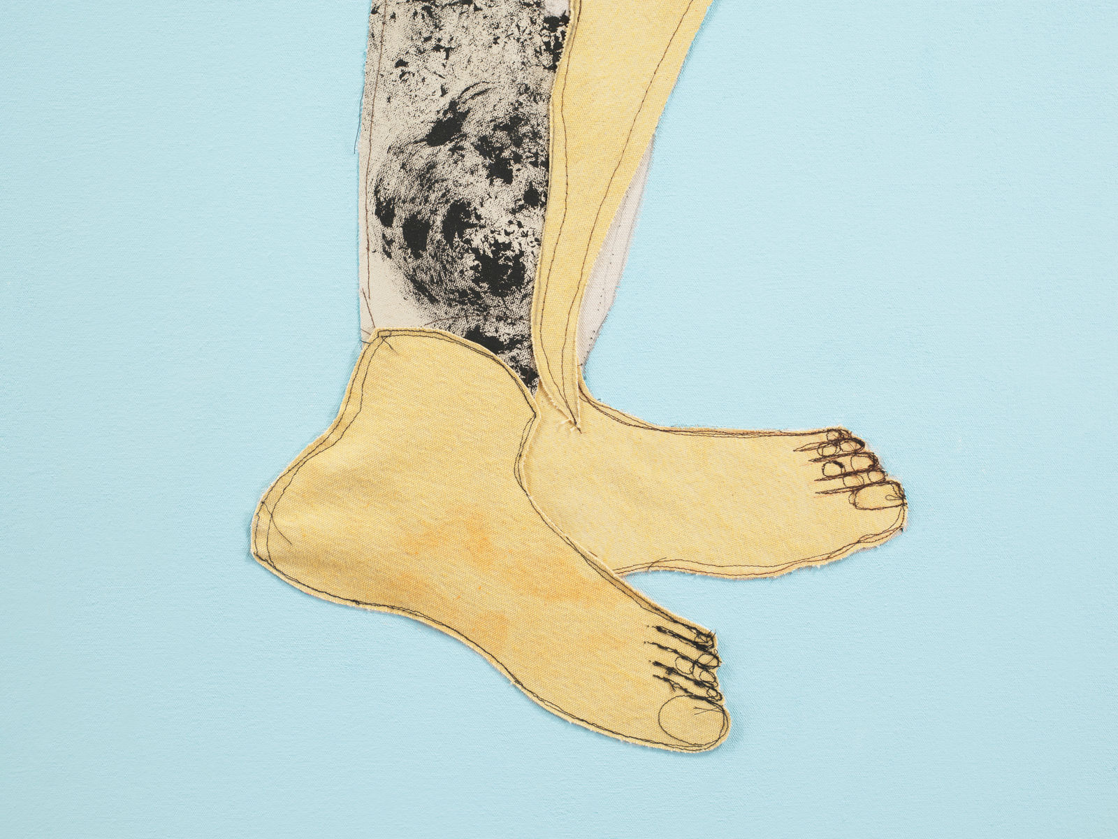 Tschabalala Self, Telephone, 2020