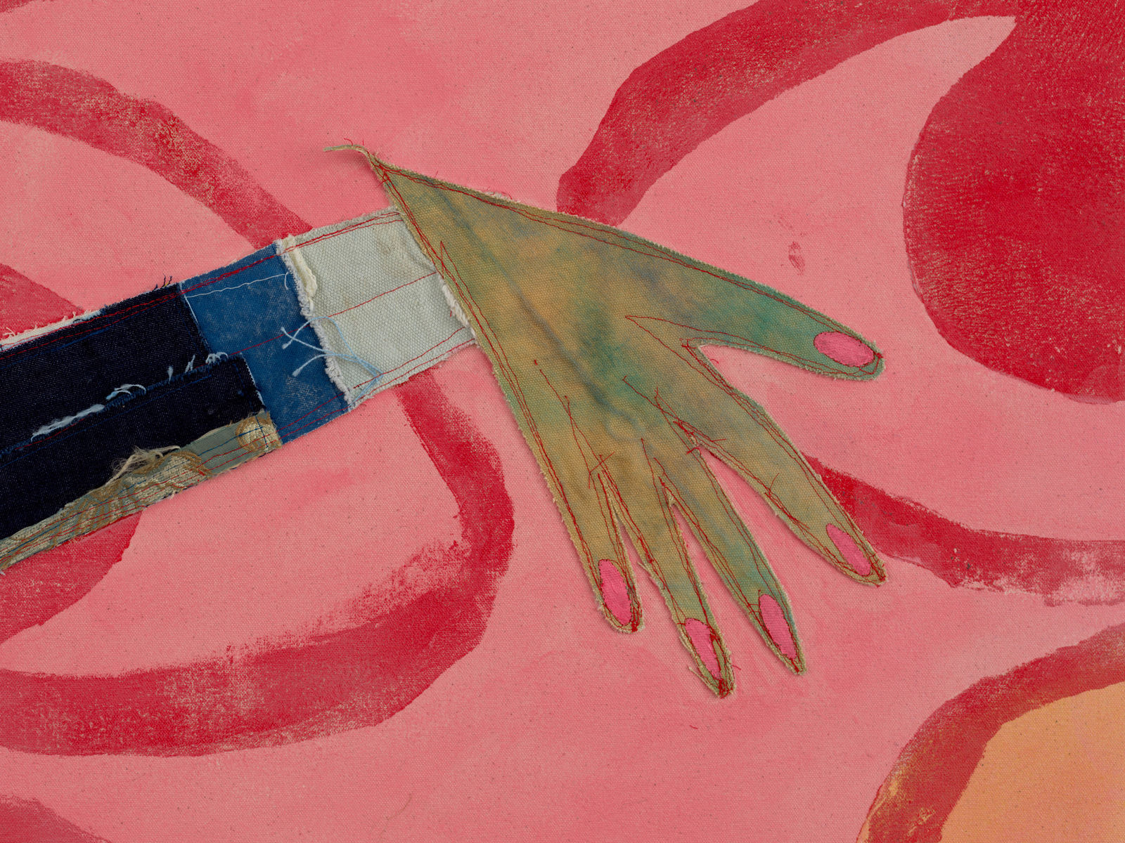 Tschabalala Self, See No, 2023