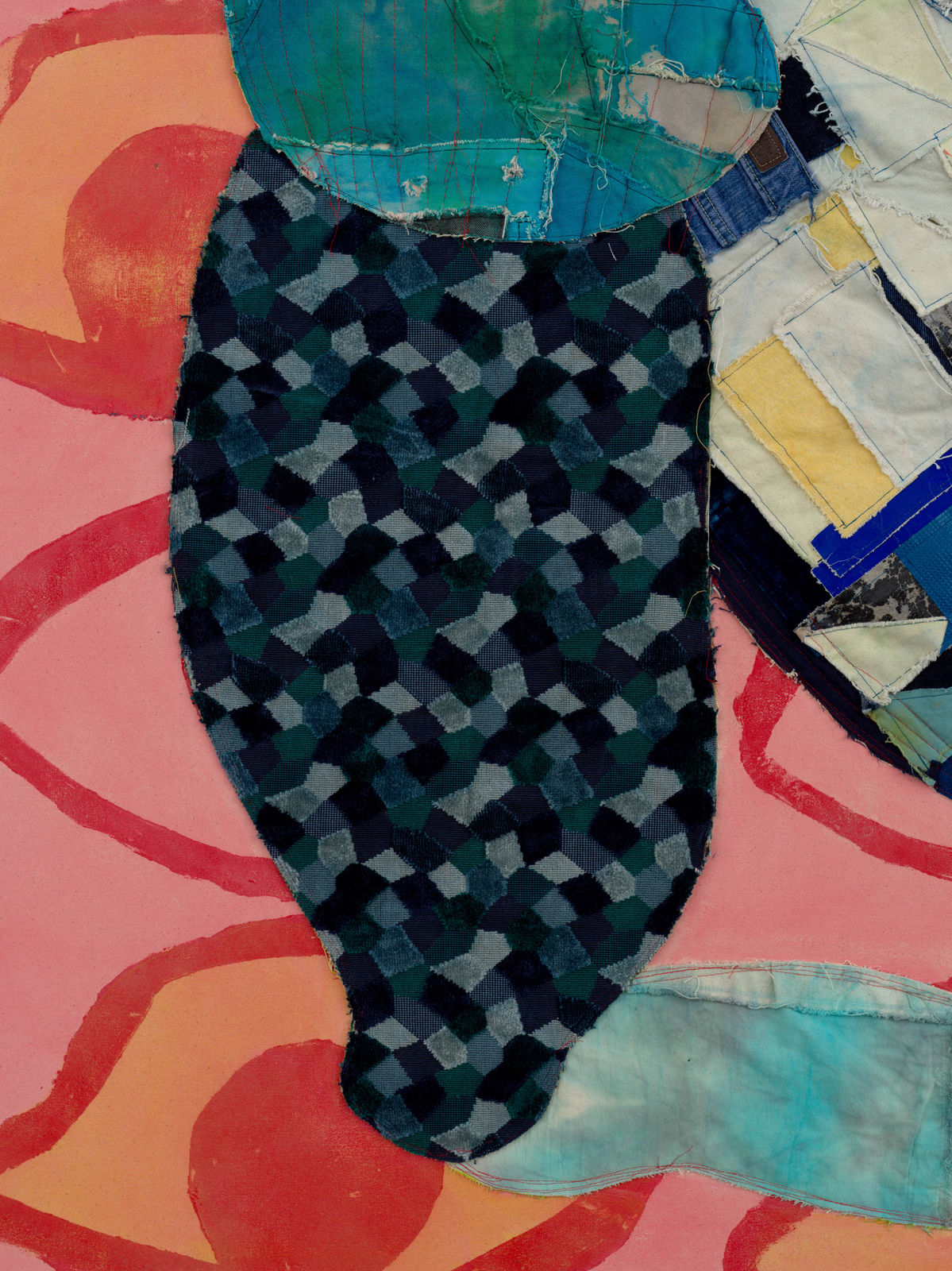 Tschabalala Self, See No, 2023