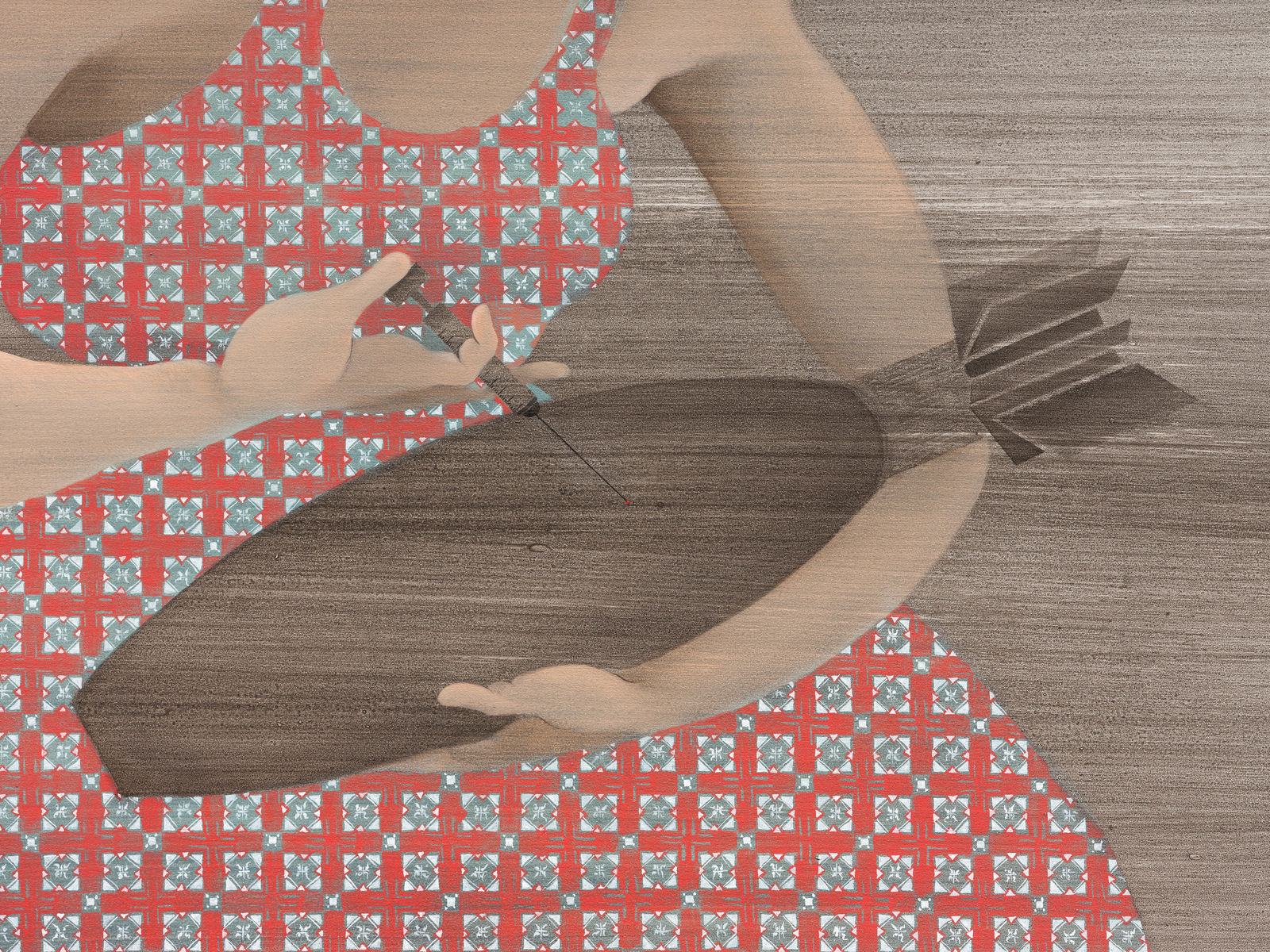 Hayv Kahraman, Lethal injection, 2021