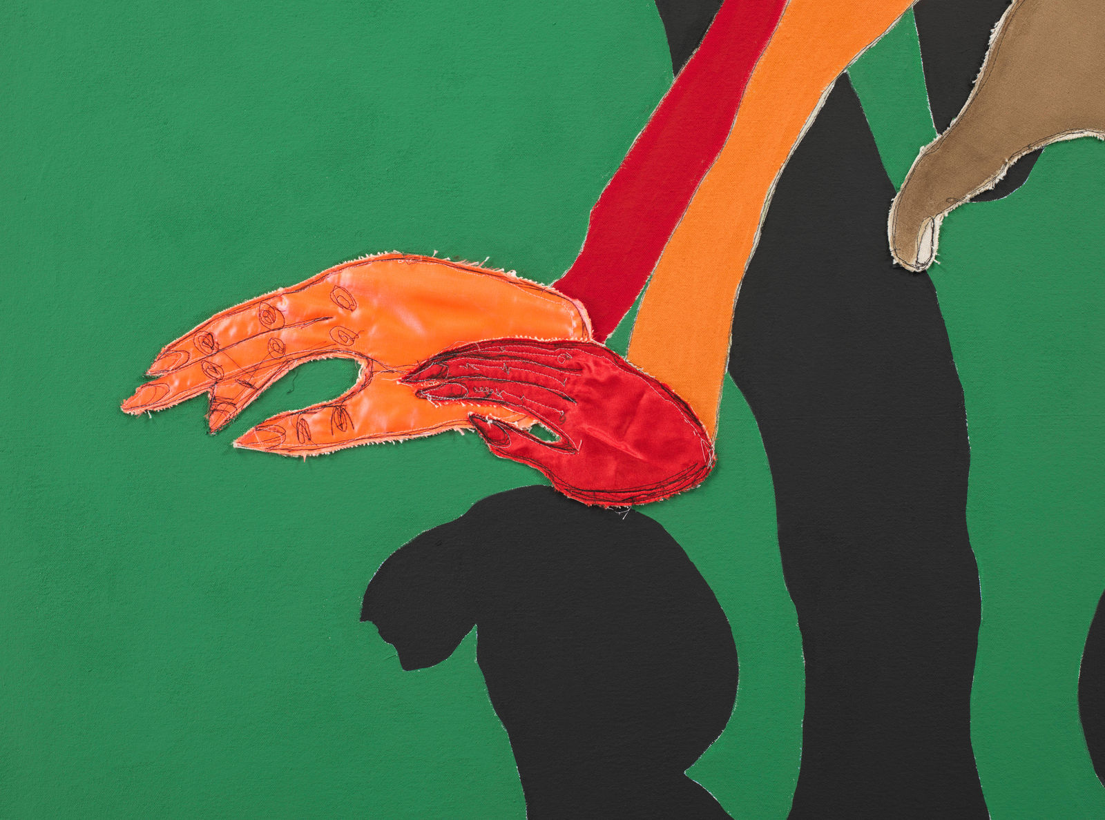 Tschabalala Self, Vanity, 2020