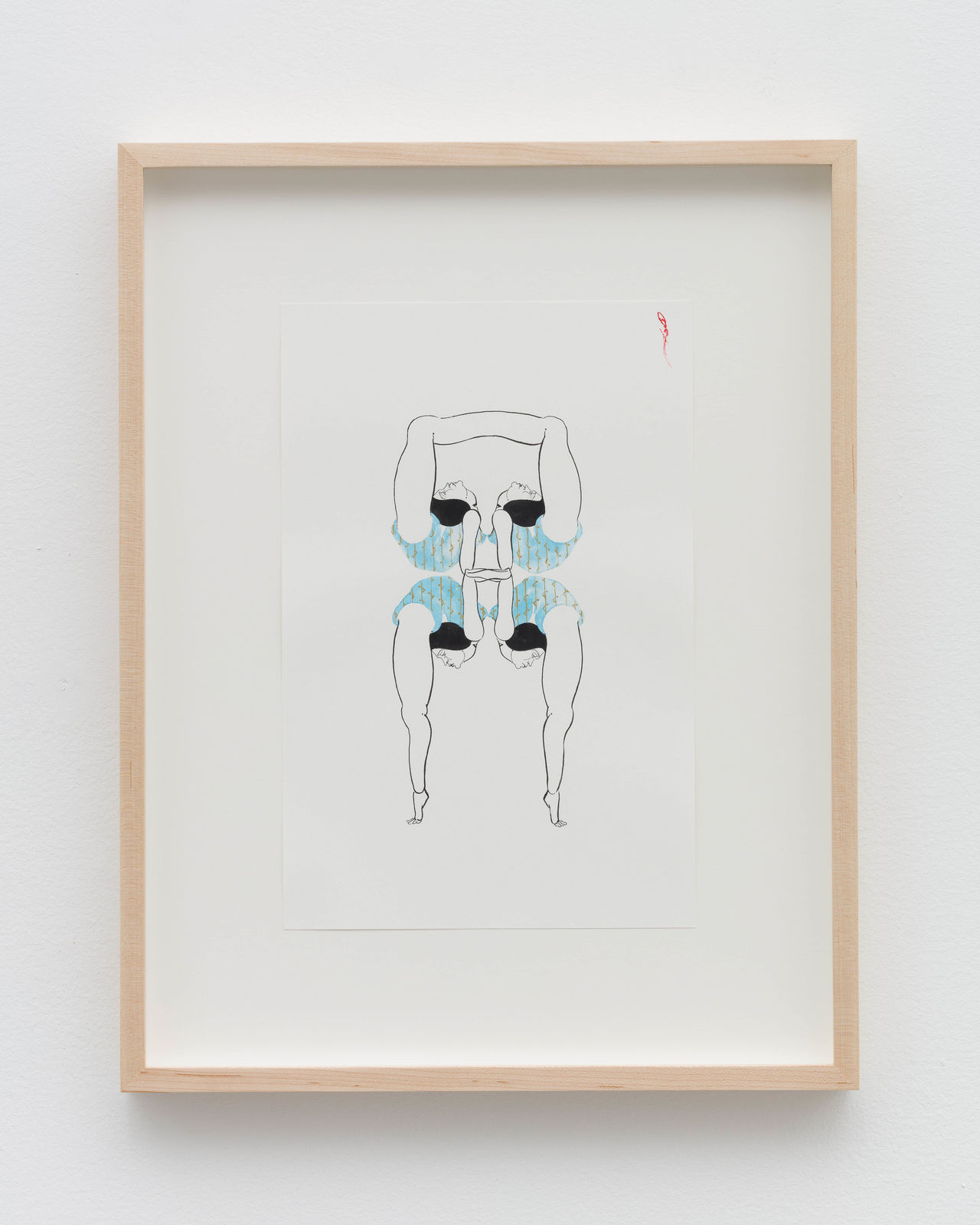 Hayv Kahraman, Bend Drawing 2, 2020