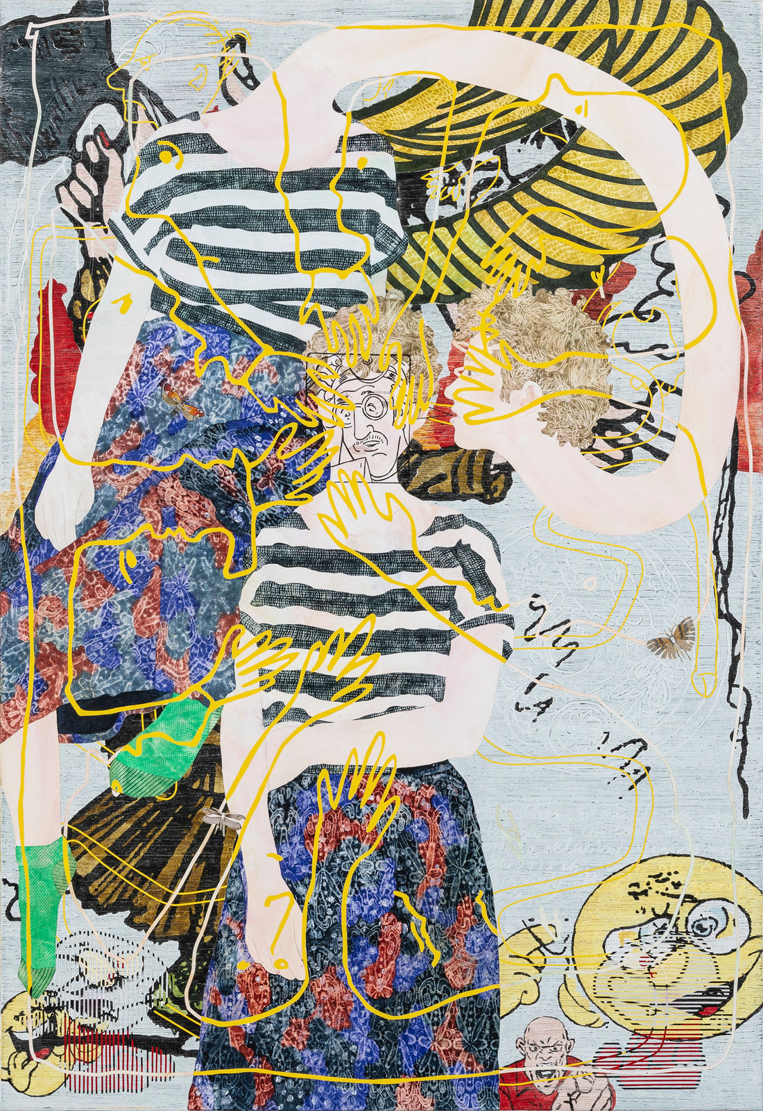 Helen Johnson, Self Portrait as Self-Conscious Left, 2019