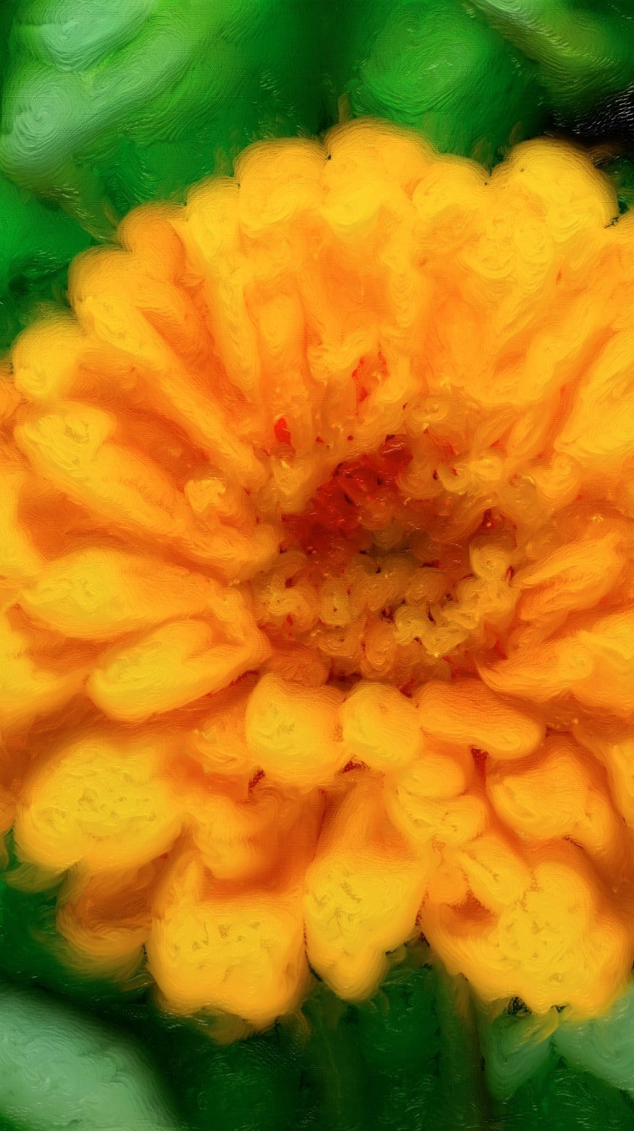 REFİK ANADOL, MACHINE HALLUCINATIONS: FLORAL PIGMENTATIONS - A, 2022