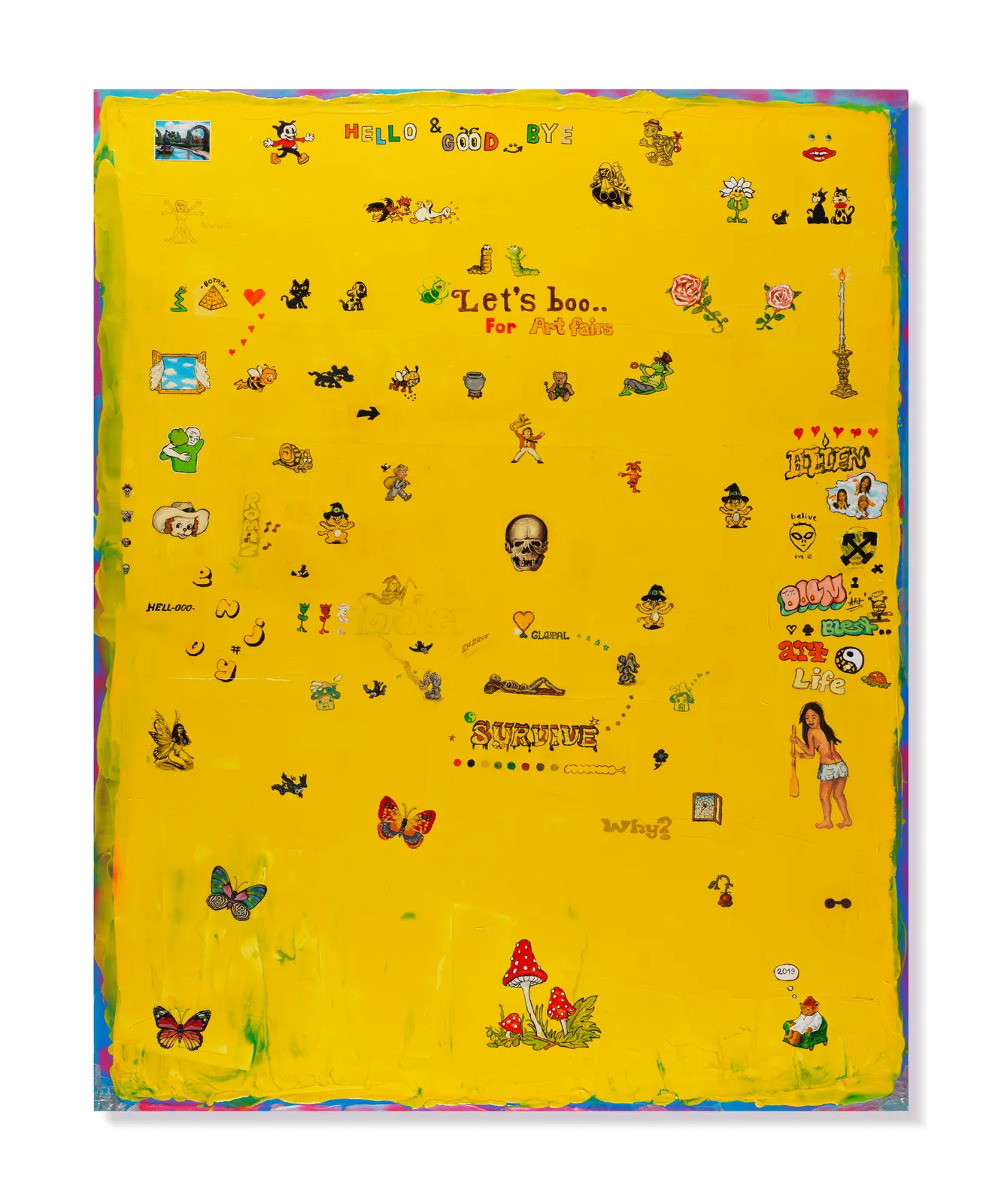 TARIK TÖRE, Allegory of Time (Summer), 2020