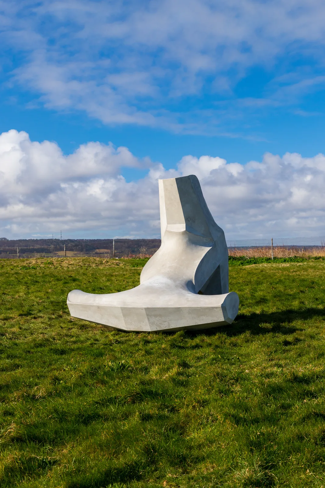 RYAN GANDER, We are only human (Incomplete sculpture for Scarborough to be finished by snow), 2022
