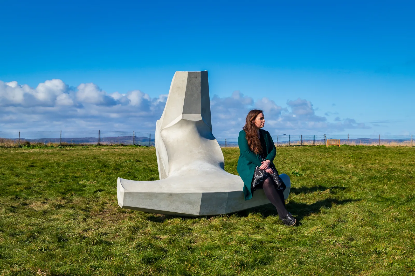 RYAN GANDER, We are only human (Incomplete sculpture for Scarborough to be finished by snow), 2022