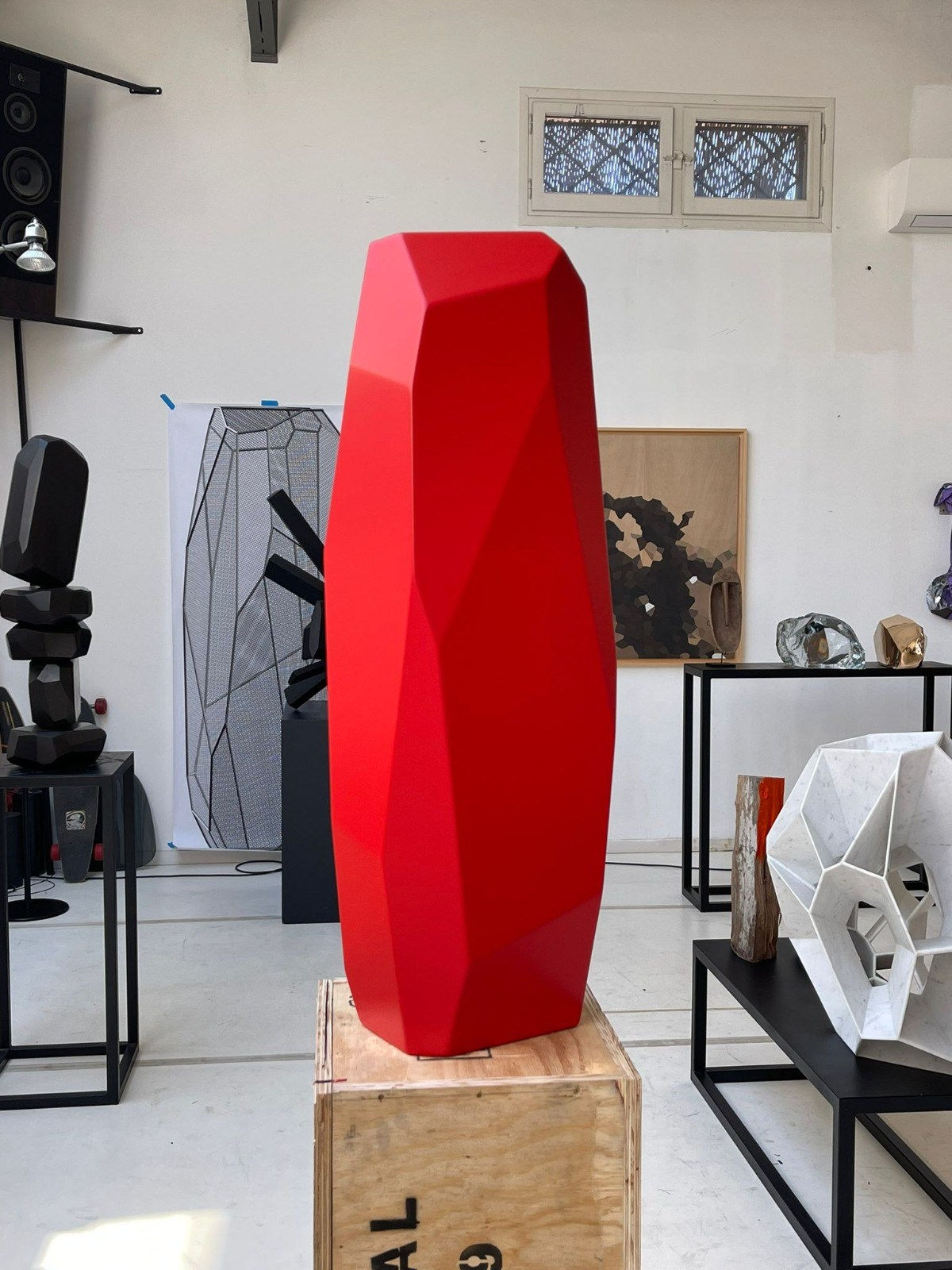 ARIK LEVY, RockStone 91 Red, 2021