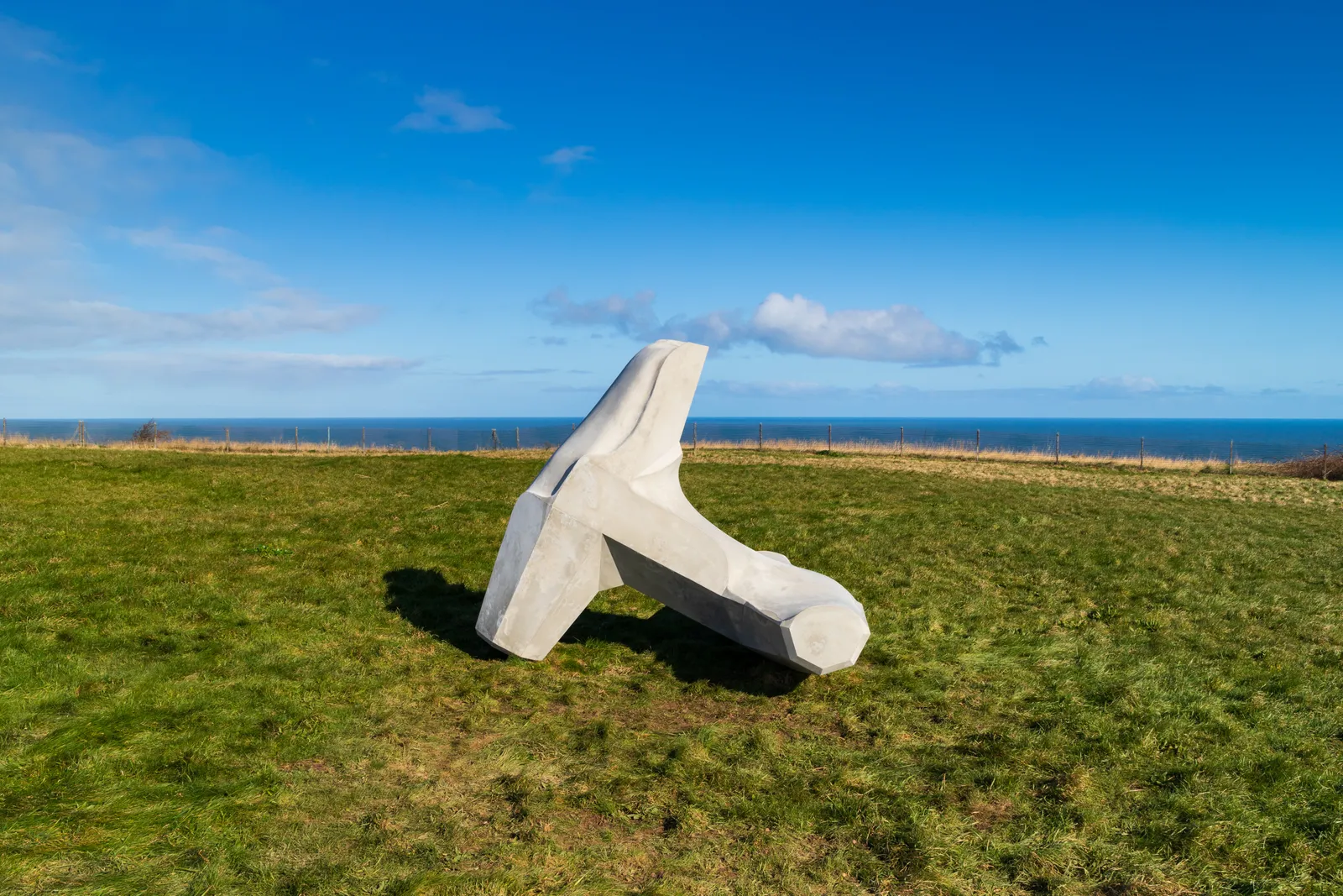 RYAN GANDER, We are only human (Incomplete sculpture for Scarborough to be finished by snow), 2022