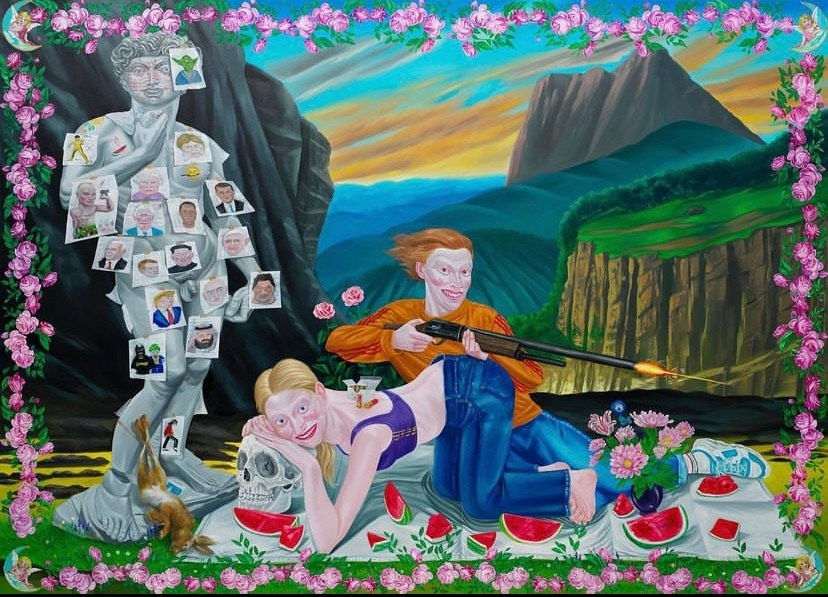 ALİ ELMACI, Dudaklarımı Öp, Kalbimi Hançerle II, 2021