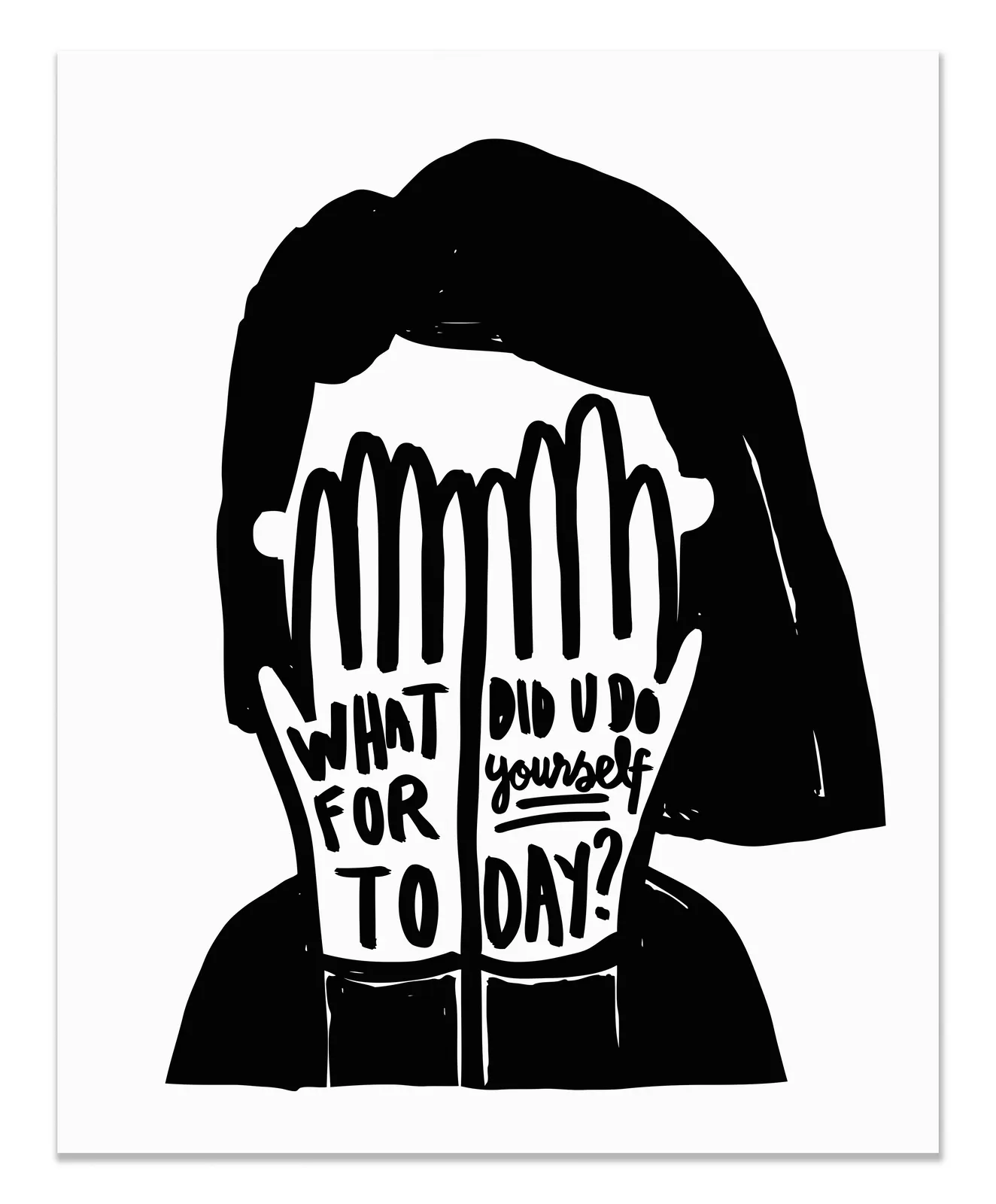 ESRA GÜLMEN, What did you do for yourself today?, 2016