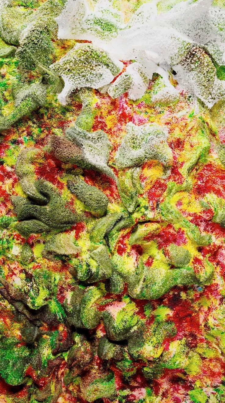 REFİK ANADOL, Machine Hallucinations: Forest Pigmentations - A, 2022