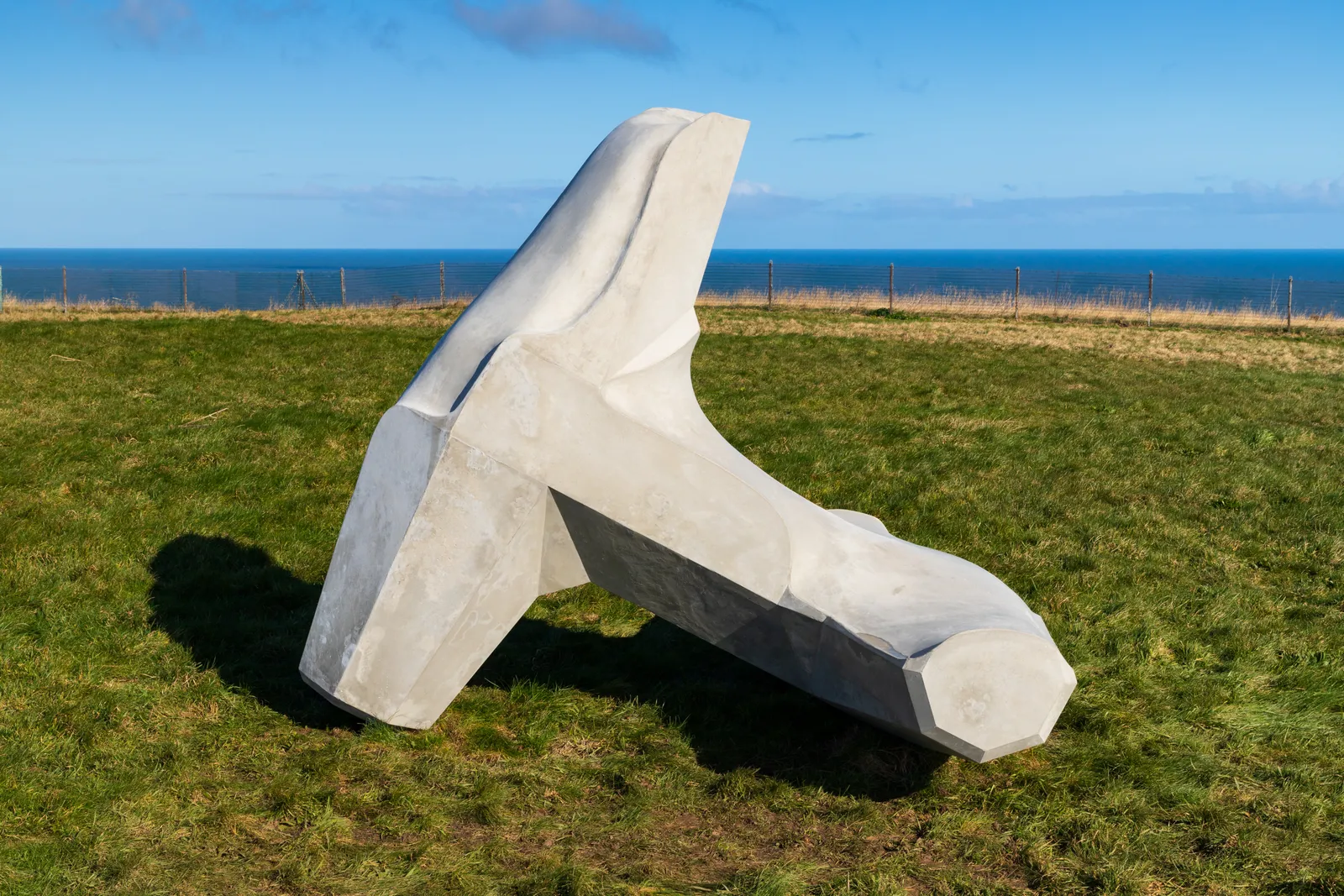 RYAN GANDER, We are only human (Incomplete sculpture for Scarborough to be finished by snow), 2022