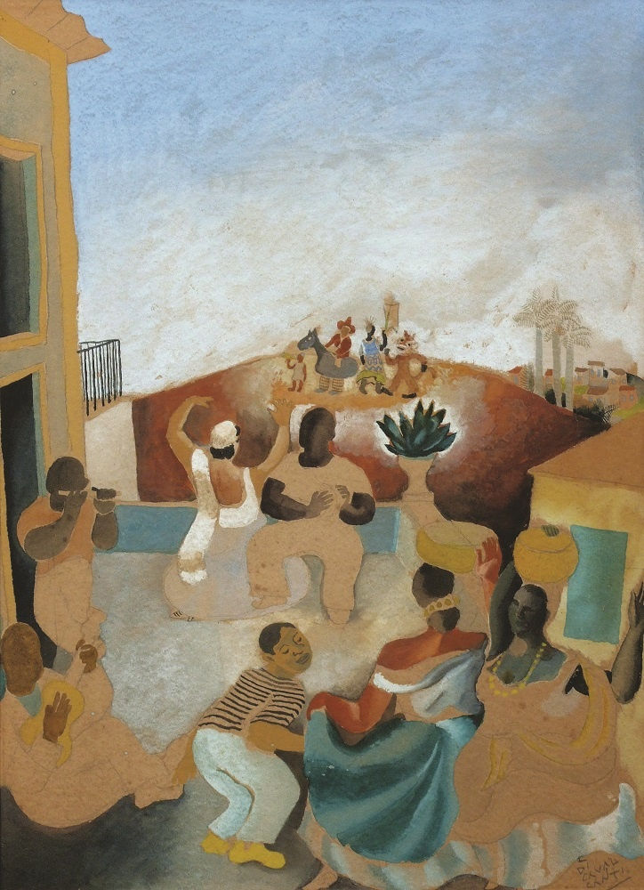 EMILIANO DI CAVALCANTI, Carnaval no Morro, circa 1929