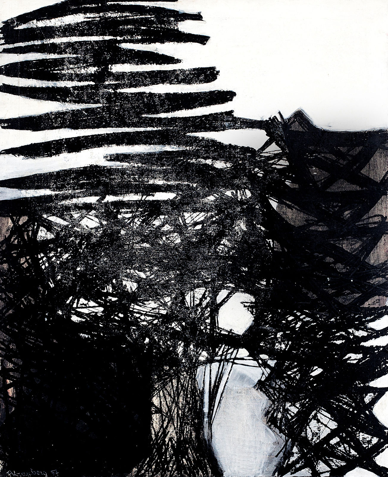 FRANS KRAJCBERG, Sem título, 1957