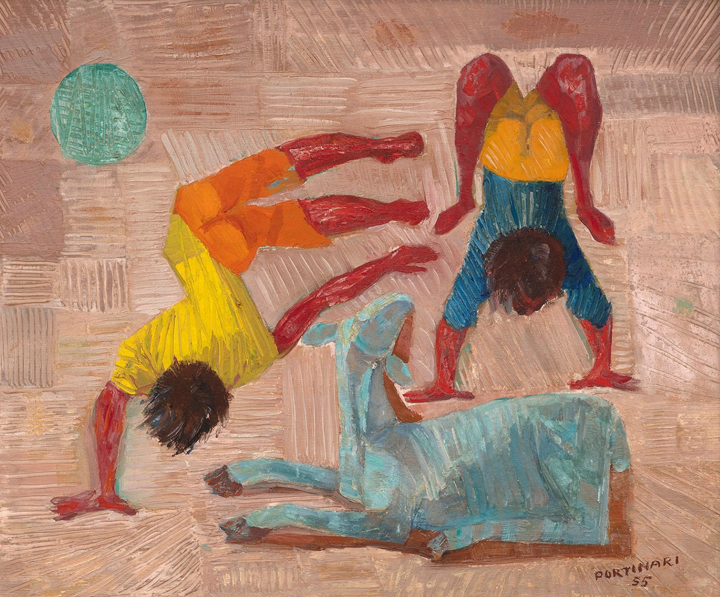 CANDIDO PORTINARI, Meninos com carneiro, 1955