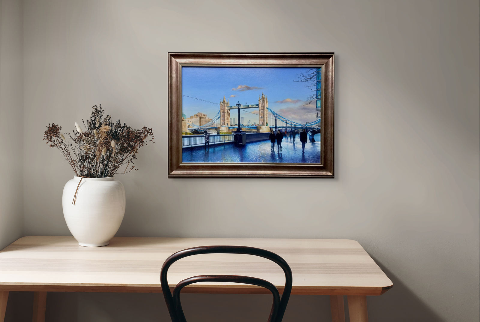 Kevin Clarkson, Southbank Winter Afternoon