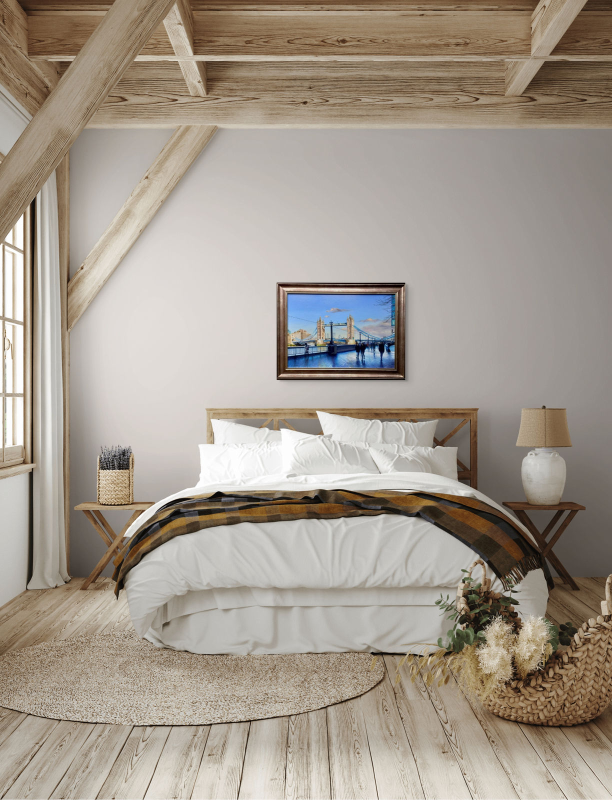 Kevin Clarkson, Southbank Winter Afternoon