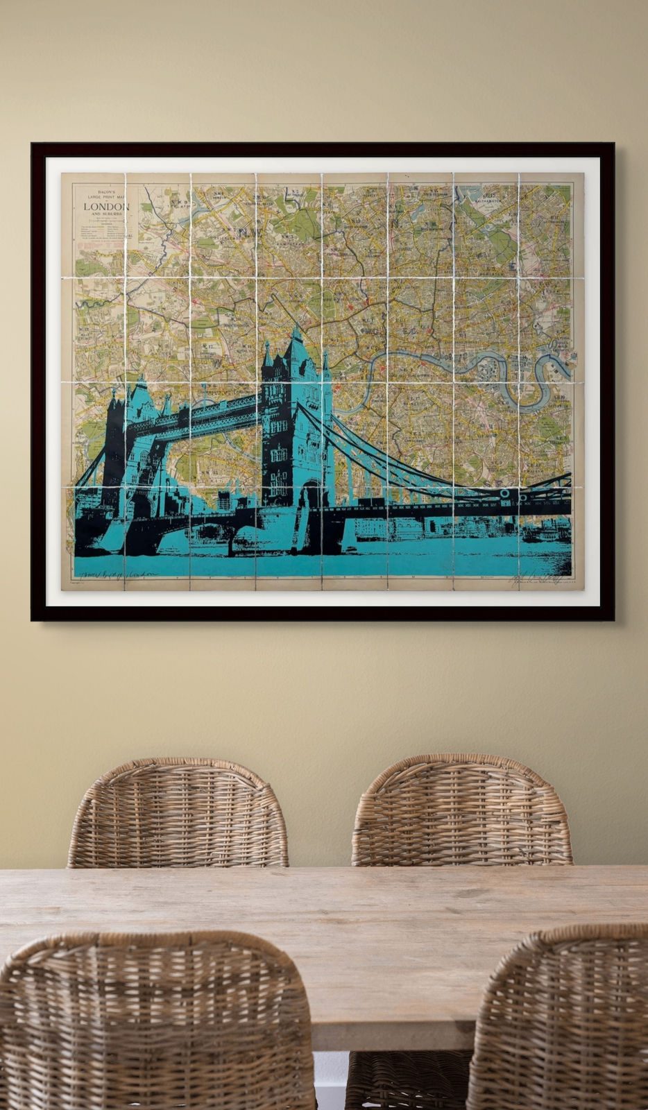 Angela Morris-Winmill, Tower Bridge - Tiffany Ink, 2025