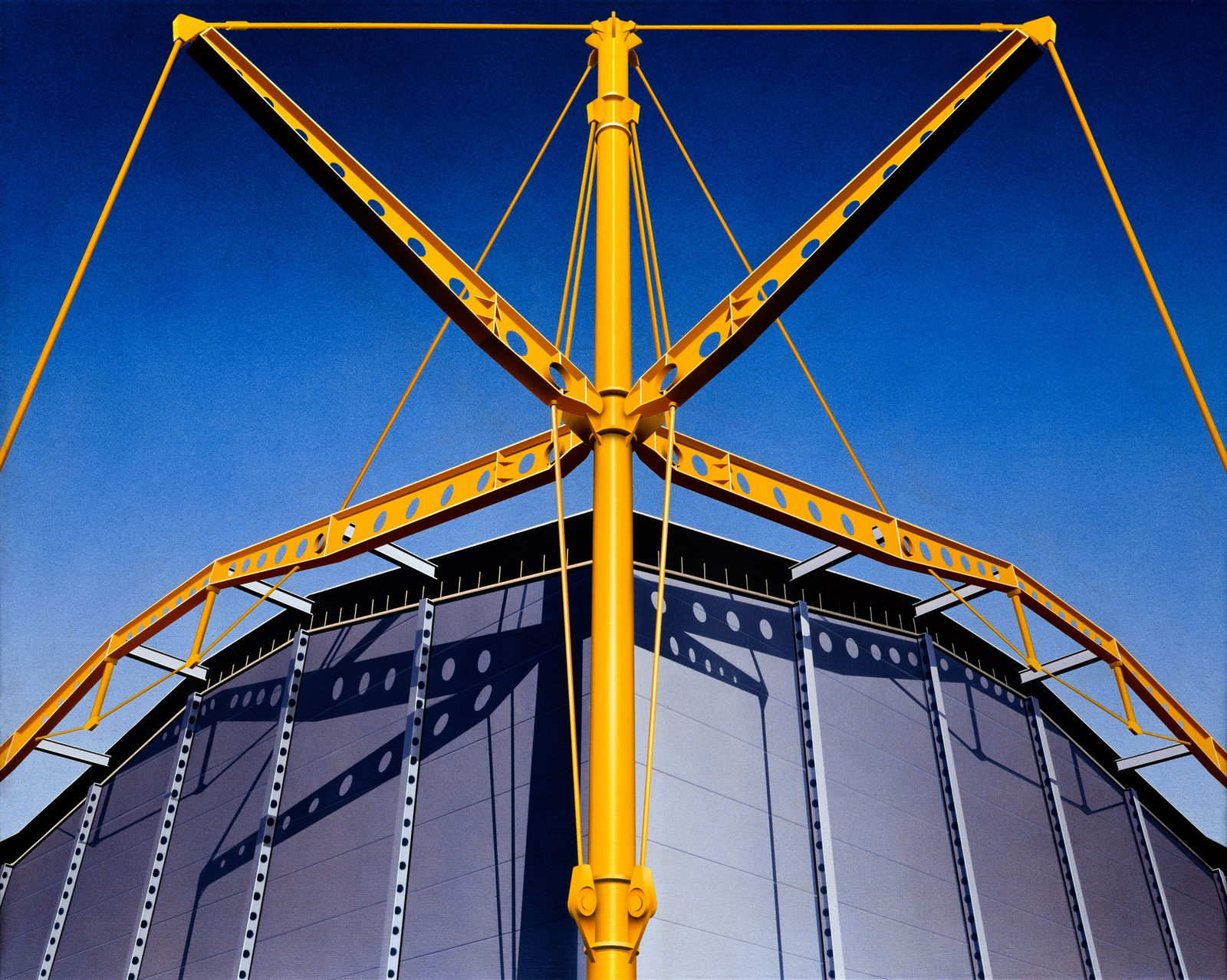 Outriggers East Mast