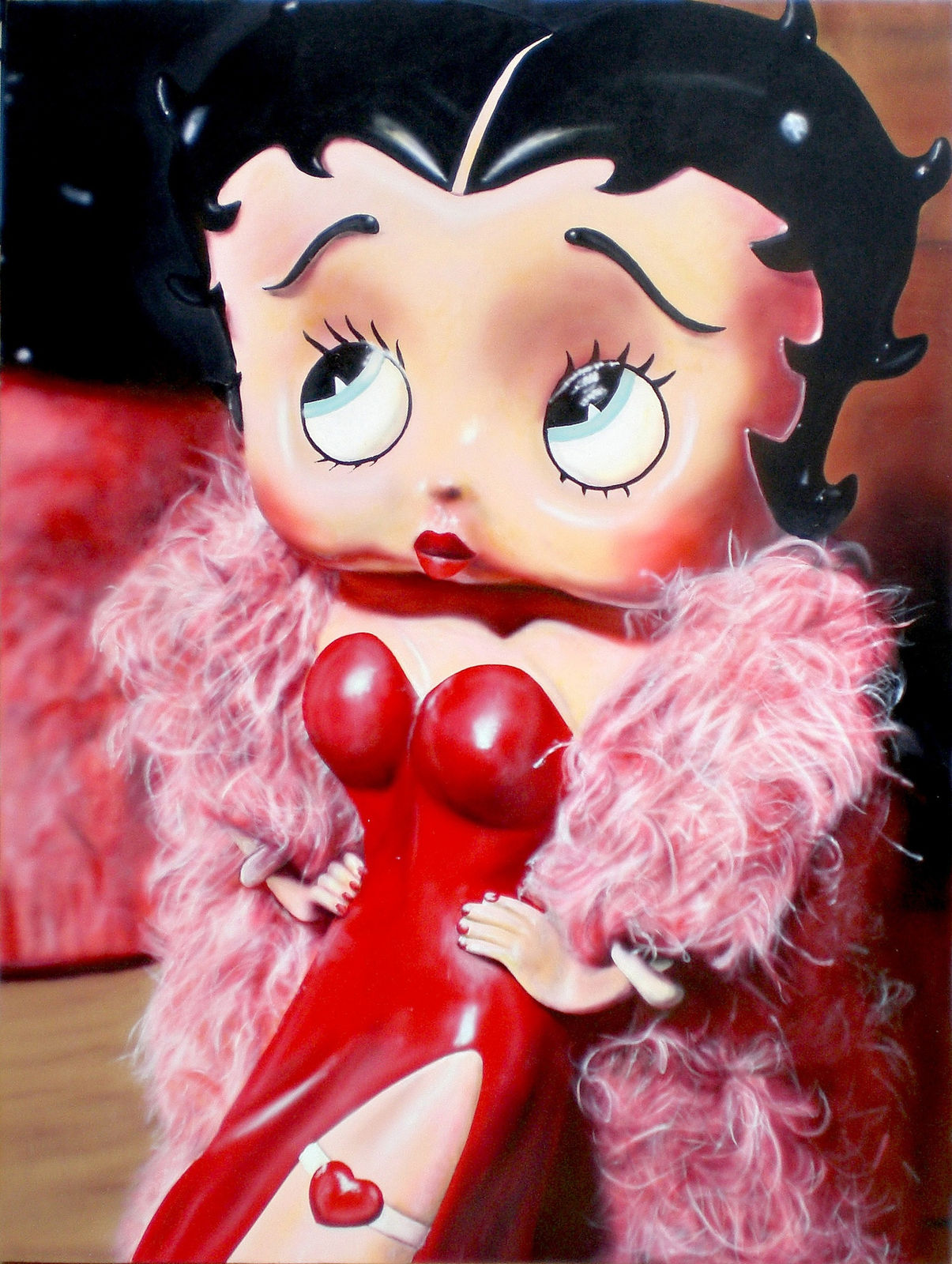 Cesar Santander, Betty with Boa