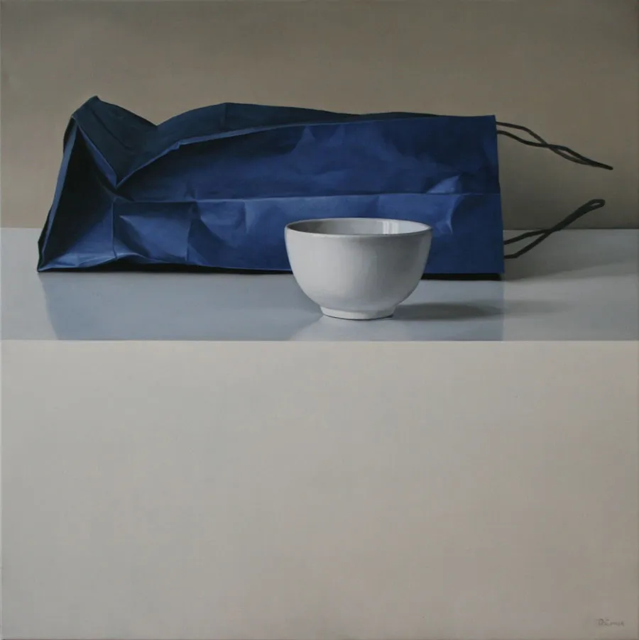 Blue Bag and Bowl