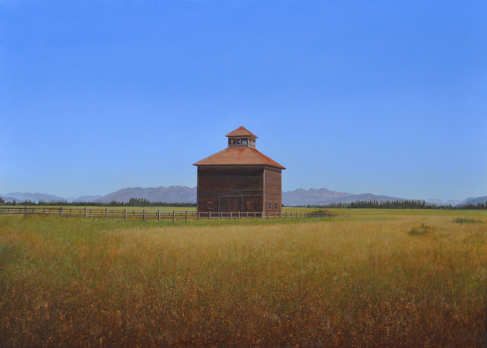 Barn, Mennonite Church Road, Kalispell, Montana