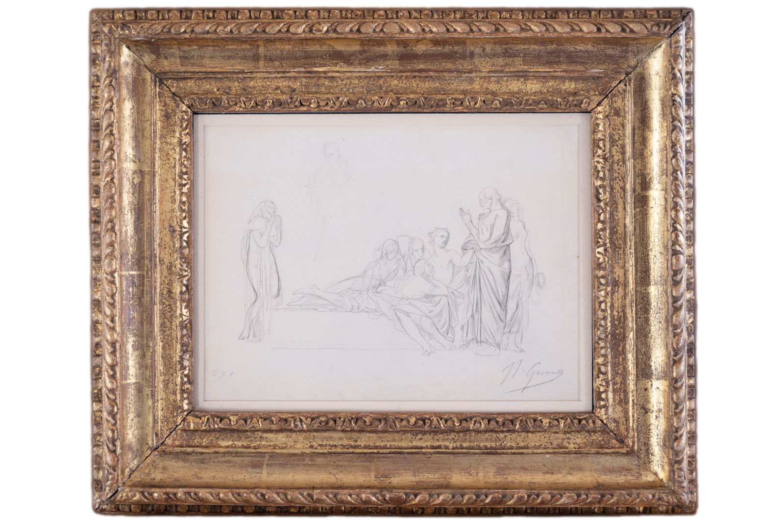 Jean-Léon GÉROME (Vesoul 1824 - 1904 Paris), A philosopher discoursing