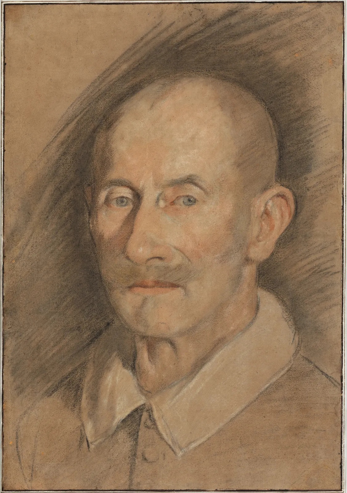 FEDERICO BAROCCI (Urbino 1526-35 - 1612), Study of bearded man