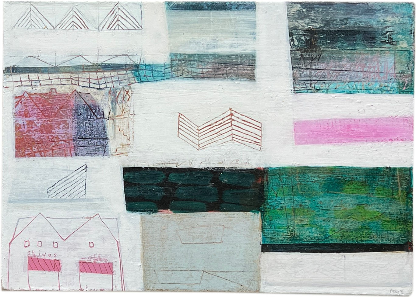 Anne Davies, Harbour Wall, 2008