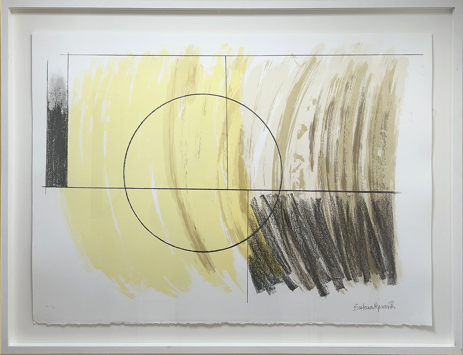 Barbara Hepworth DBE, Penwith portfolio Moon Landscape , 1973