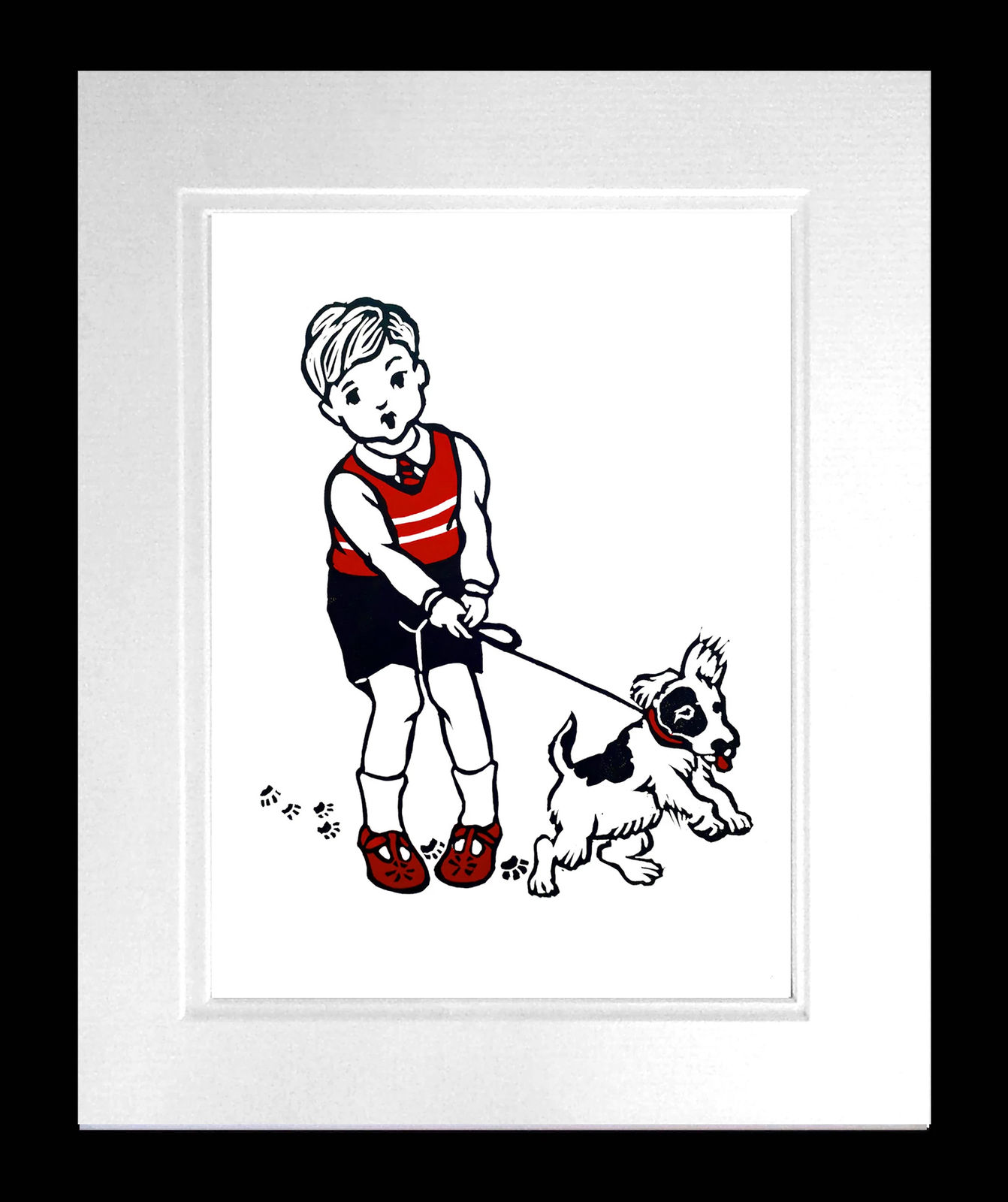 Ann Winder-Boyle, Paw Prints, 2019