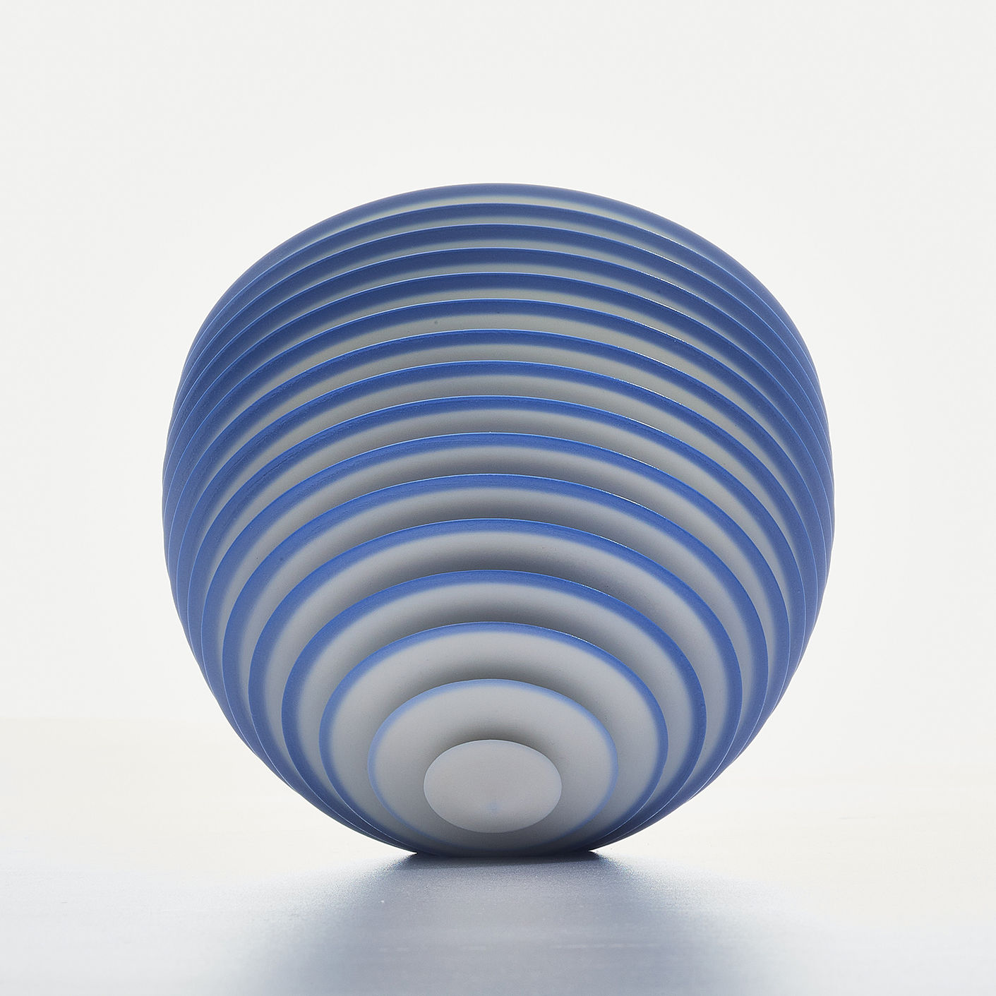 Nicholas Lees, Small Blue Floating Bowl, 2021