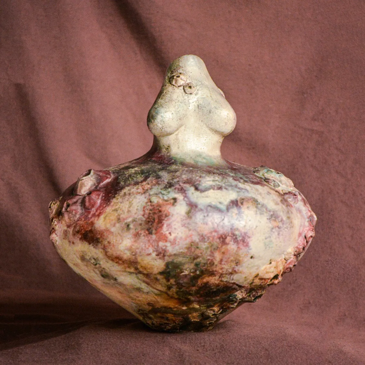 Rhiannon Petrucci, 'Pearl of the Ocean' Original Form Goddess Vessel, 2025