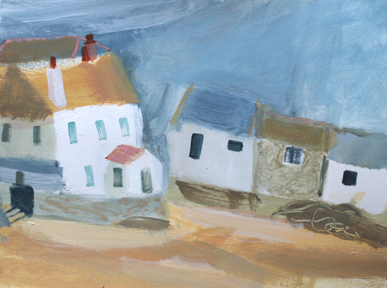 Jane Askey, St Ives Harbour Beach Houses, 2018