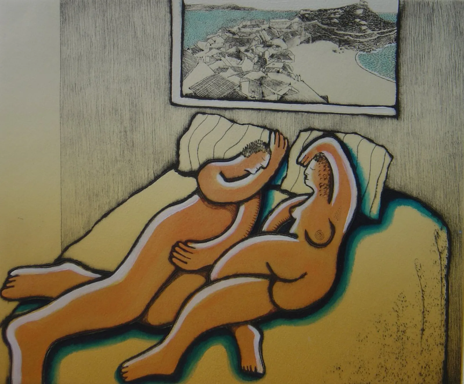 Trevor Price, St Ives Couple II
