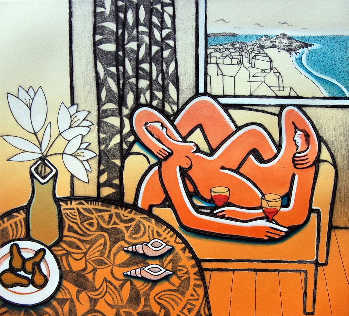 Trevor Price, Sofa Couple II, 2007