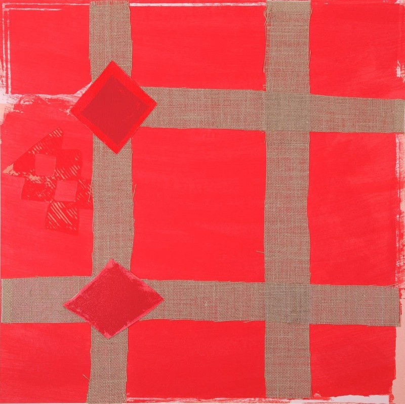 Sandra Blow RA, Red Melange, 2006