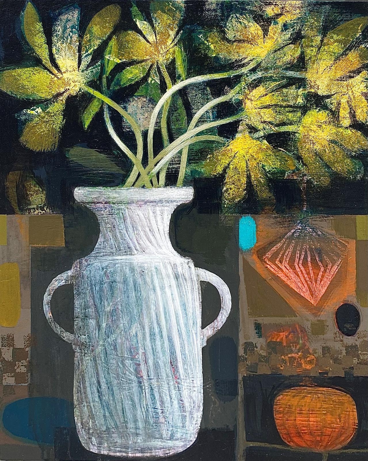 Tom Wood, Flowerpiece Two, 2023