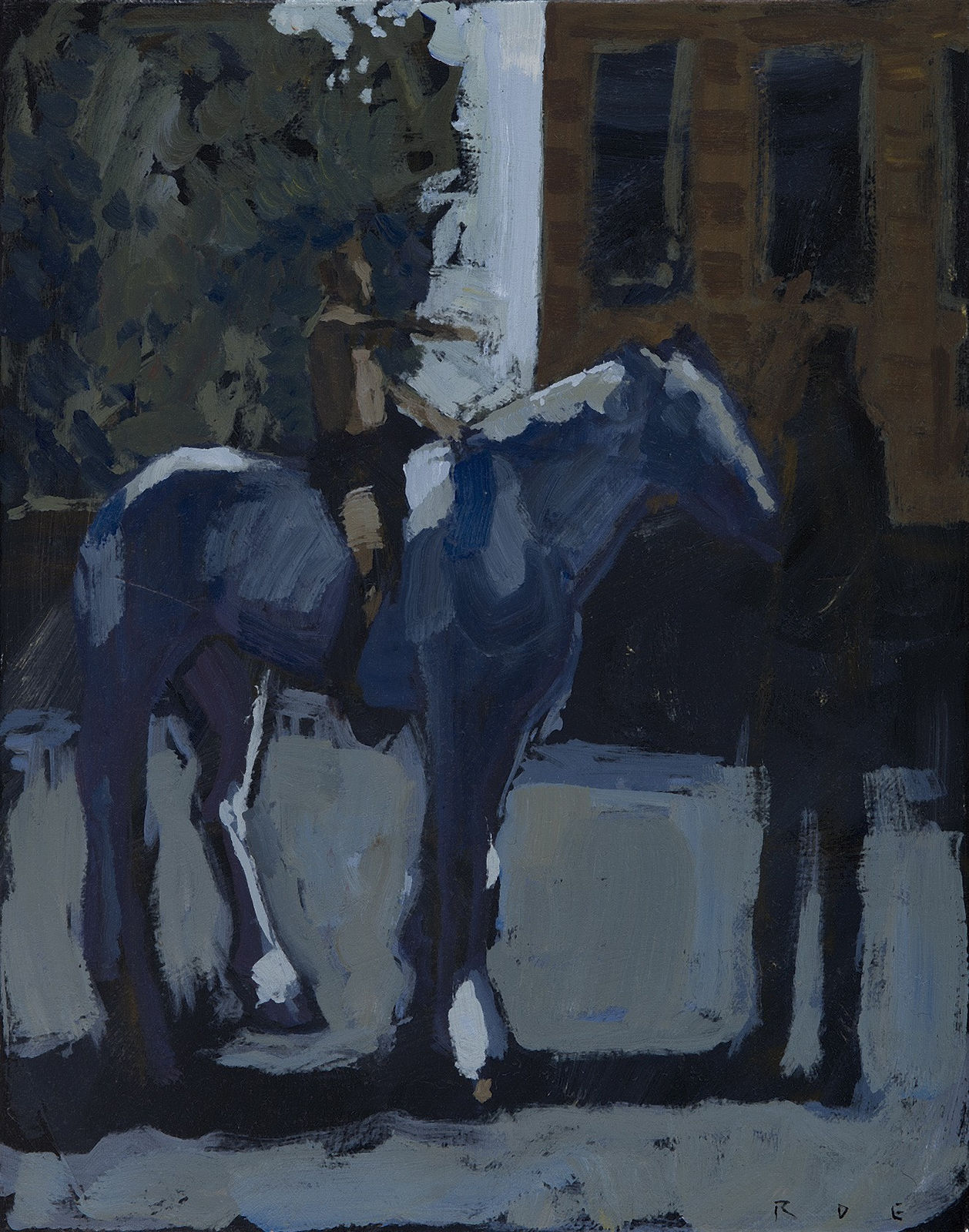 Romy Elliott, Boy on a blue horse