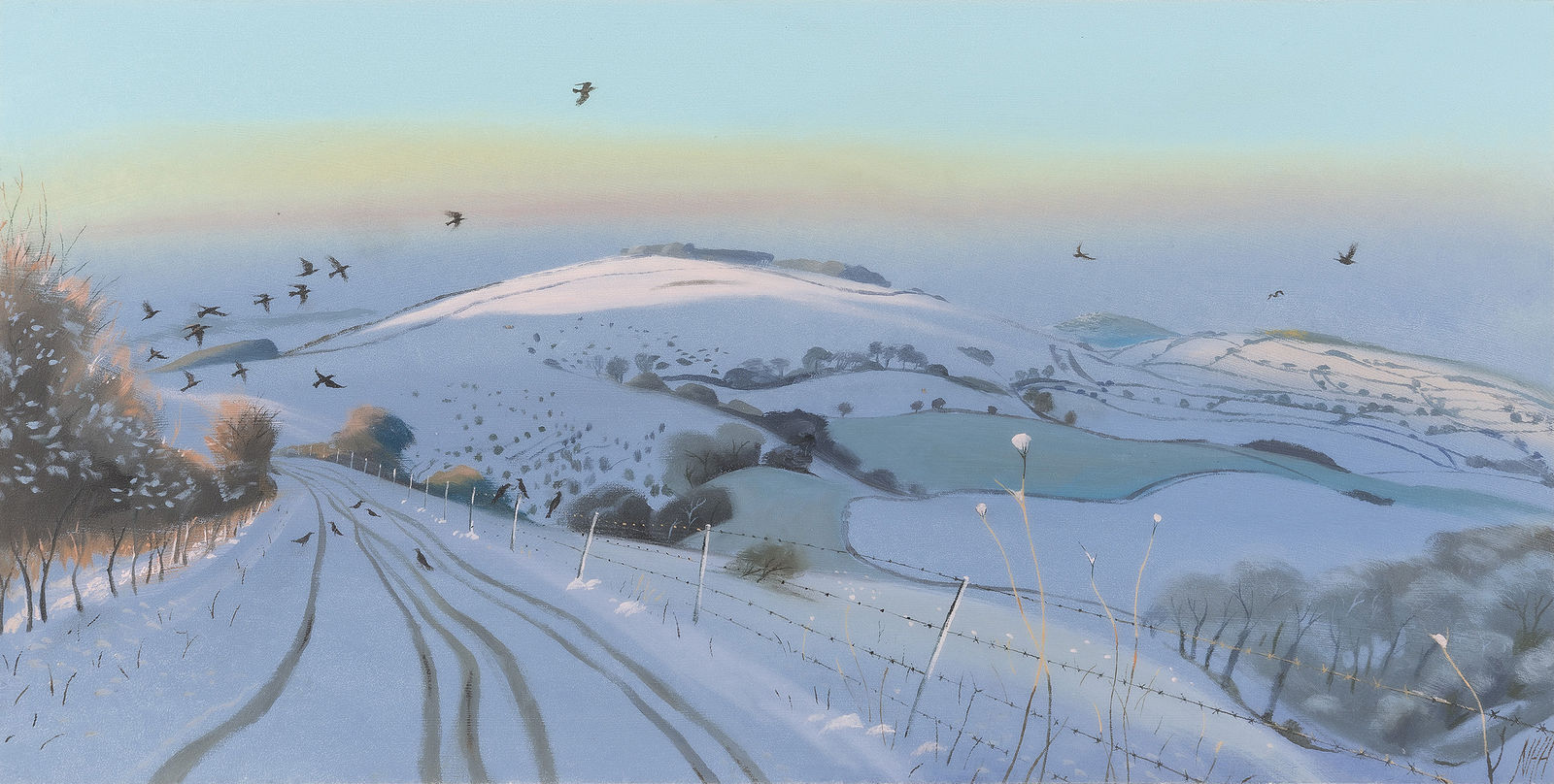 Nicholas Hely Hutchinson, 21. A Cold Morning near Win Green, 2025